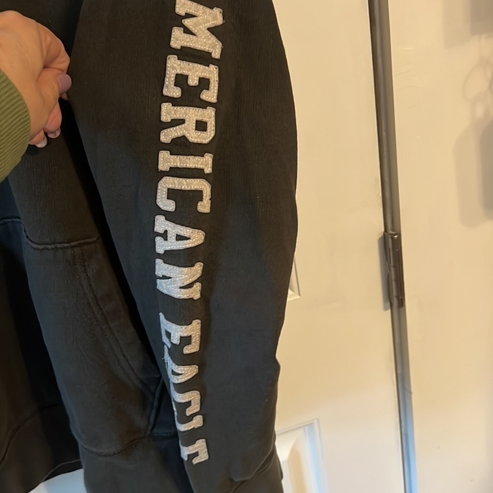 AMERICAN EAGLE pullover hooded sweatshirt small - Picture 3 of 10